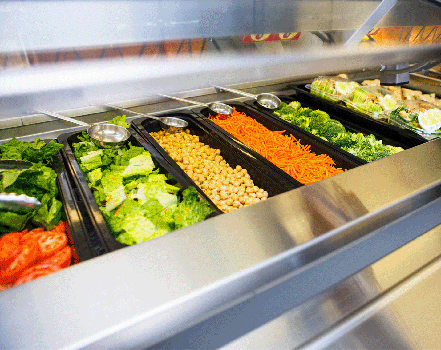 A salad bar.